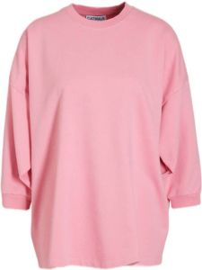 Catwalk Junkie sweater SW CELESTE van biologisch katoen roze