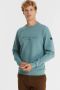 Cavallaro sweater ronde hals groen effen katoen - Thumbnail 1