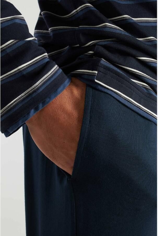 CECEBA bamboe pyjama donkerblauw - Foto 2