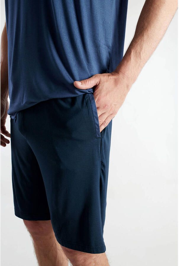 CECEBA bamboe shortama blauw - Foto 2