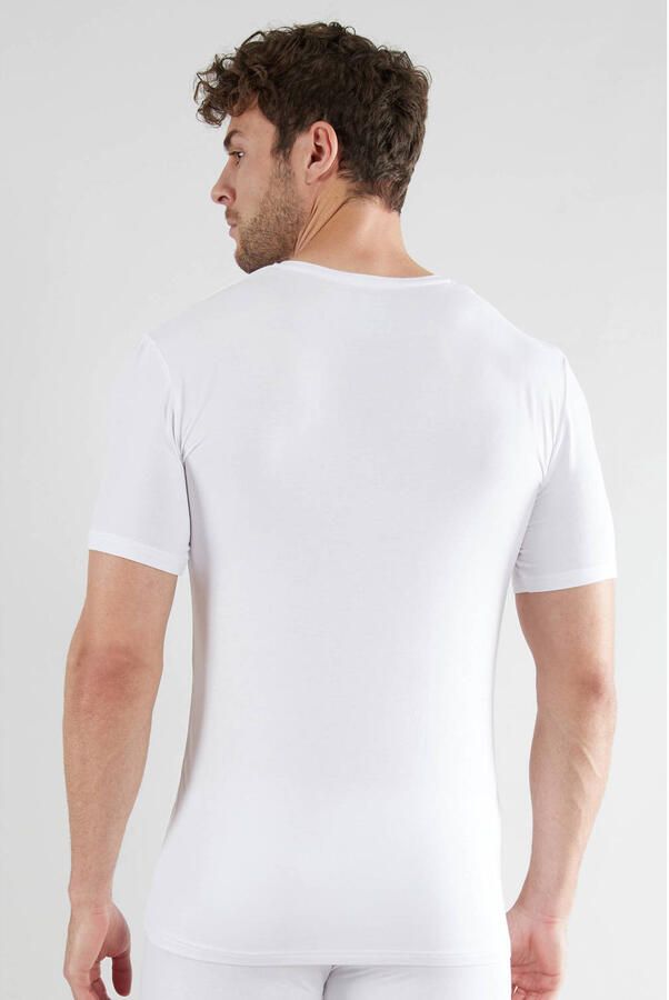 CECEBA ondershirt met bamboe (set van 2) wit - Foto 3
