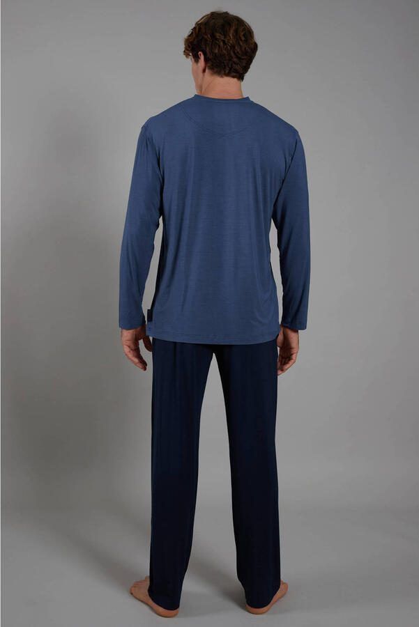 CECEBA pyjama met bamboe blauw - Foto 3