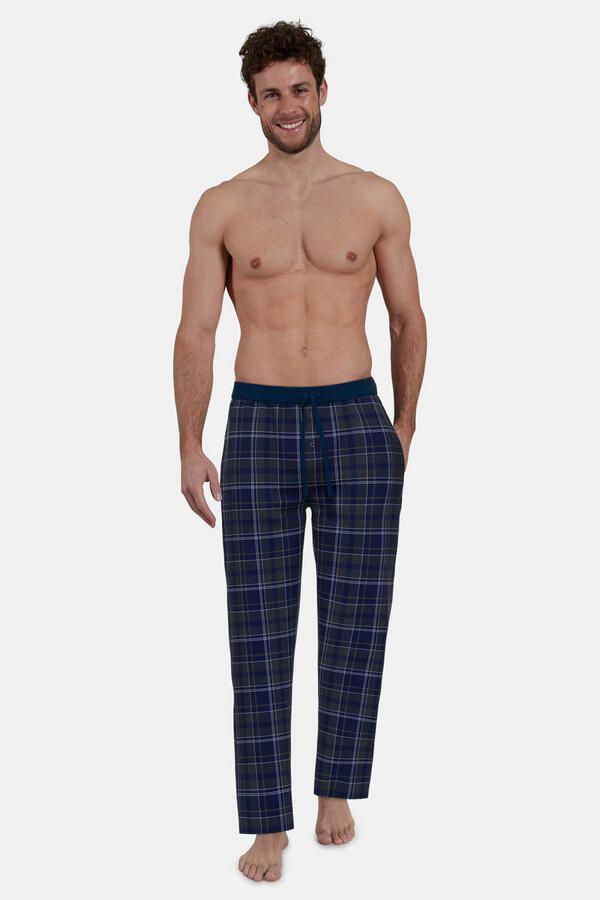 CECEBA pyjamabroek donkerblauw antraciet - Foto 2