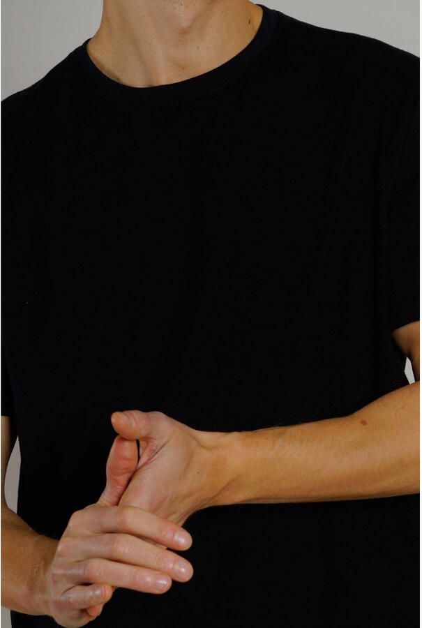 CECEBA +size basic ondershirt (set van 2) zwart - Foto 2