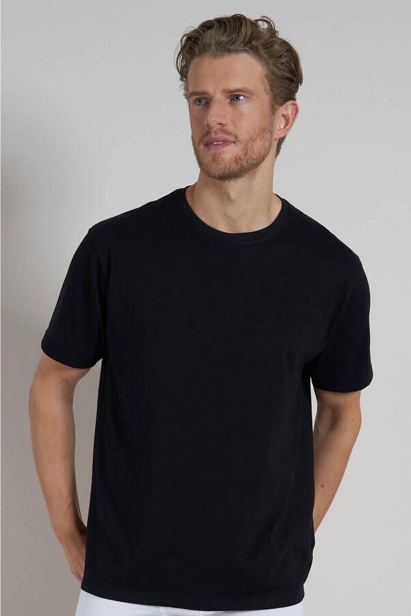 CECEBA +size basic ondershirt (set van 2) zwart - Foto 3