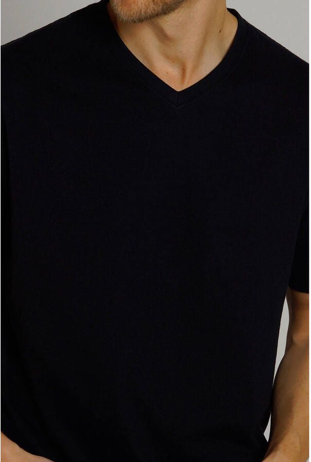 CECEBA +size ondershirt (set van 2) zwart - Foto 2