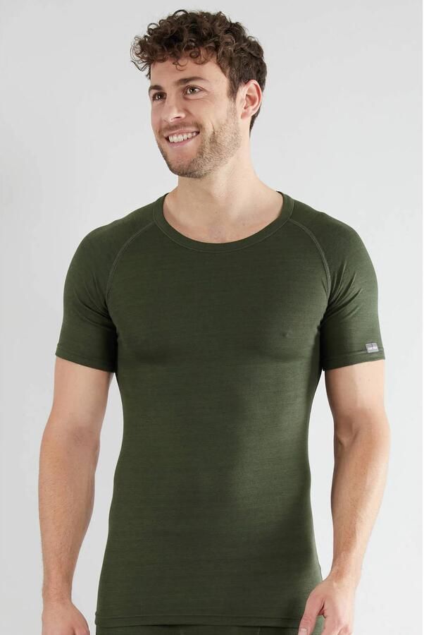 CECEBA unisex thermoshirt donkergroen - Foto 3