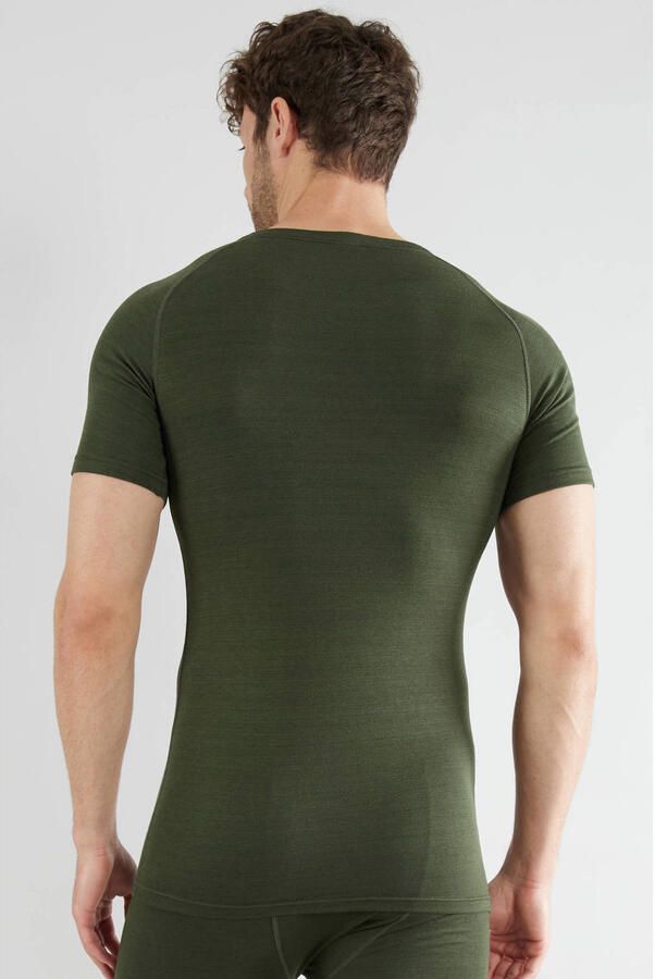 CECEBA unisex thermoshirt donkergroen - Foto 2