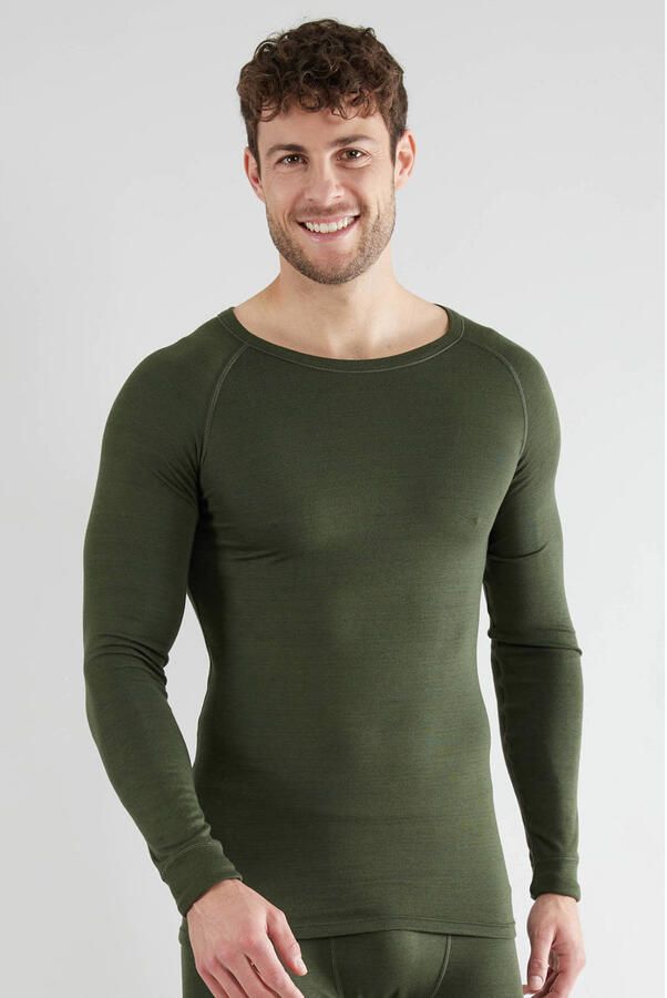 CECEBA unisex thermoshirt donkergroen - Foto 2