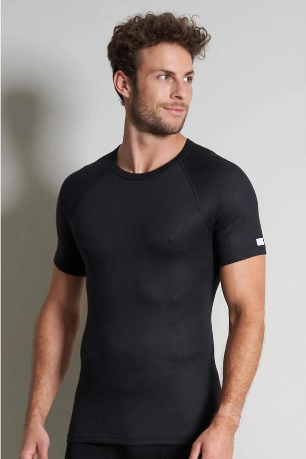 CECEBA unisex thermoshirt zwart