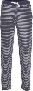 Ceceba +size gestreepte pyjamabroek donkerblauw grijs