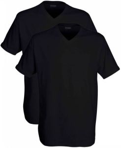 Ceceba +size ondershirt (set van 2) zwart