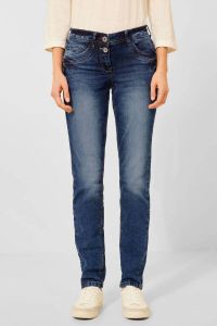 Cecil Loose fit jeans Stijl Scarlett met lichte used-effecten