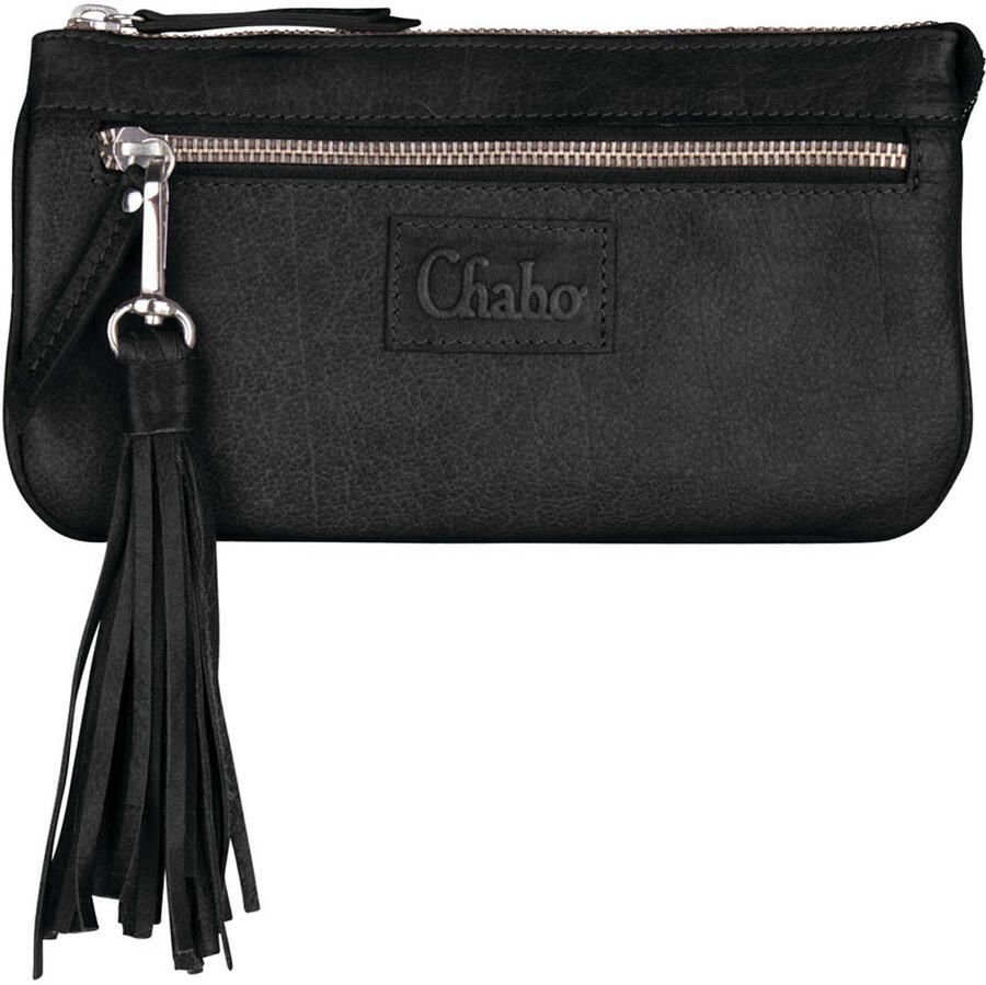 Chabo Bags leren crossbody tas Billy zwart