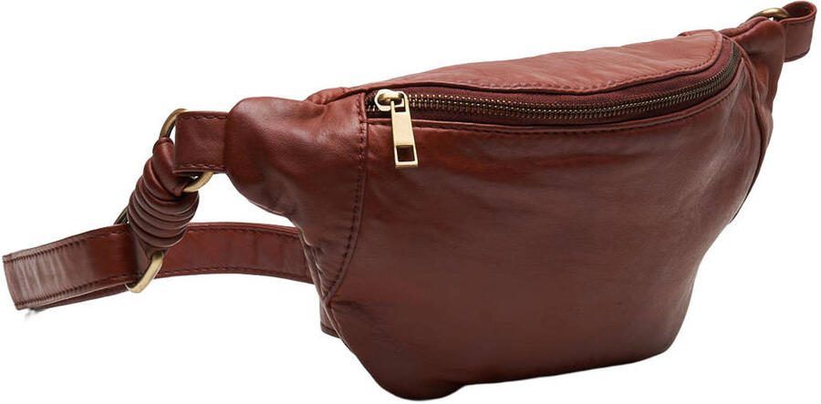 Chabo Bags leren crossbody tas Bristol roodbruin - Foto 3