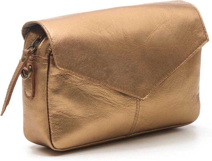 Chabo Bags leren crossbody tas Rio Romy koper - Foto 3