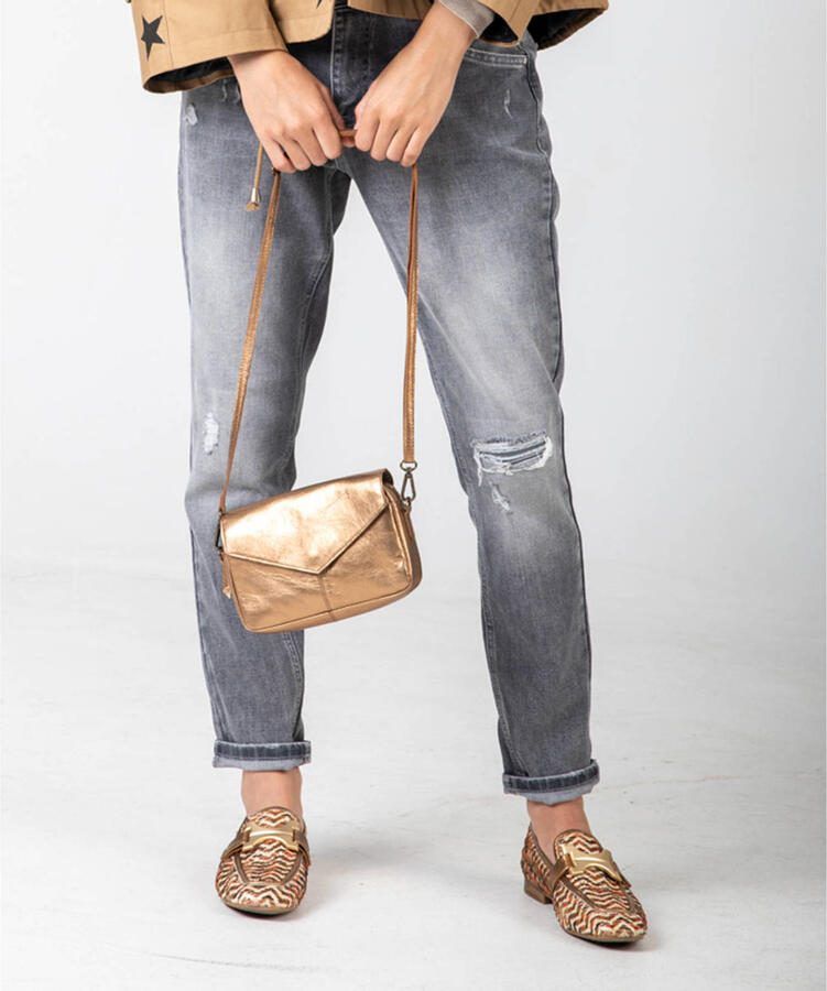 Chabo Bags leren crossbody tas Rio Romy koper - Foto 2