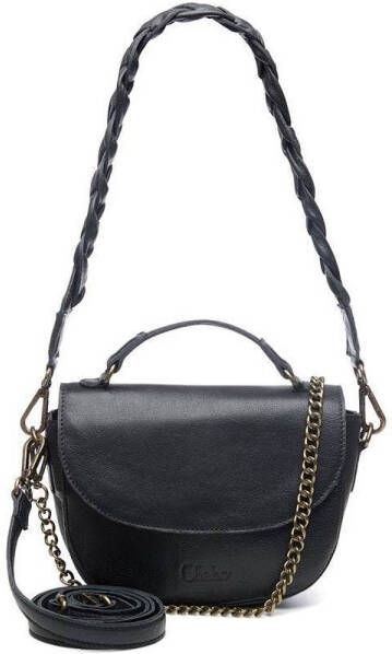 Chabo Bags leren crossbody tas Soho zwart