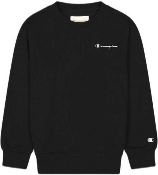 Champion sweater zwart Effen 134 140 | Sweater van