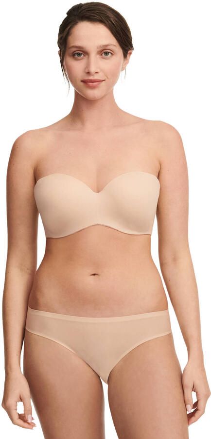 Chantelle EasyFeel strapless voorgevormde beugelbh Norah lichtbeige