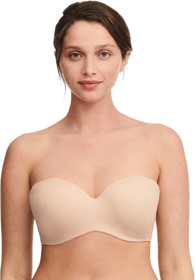 Chantelle EasyFeel strapless voorgevormde beugelbh Norah lichtbeige - Foto 2