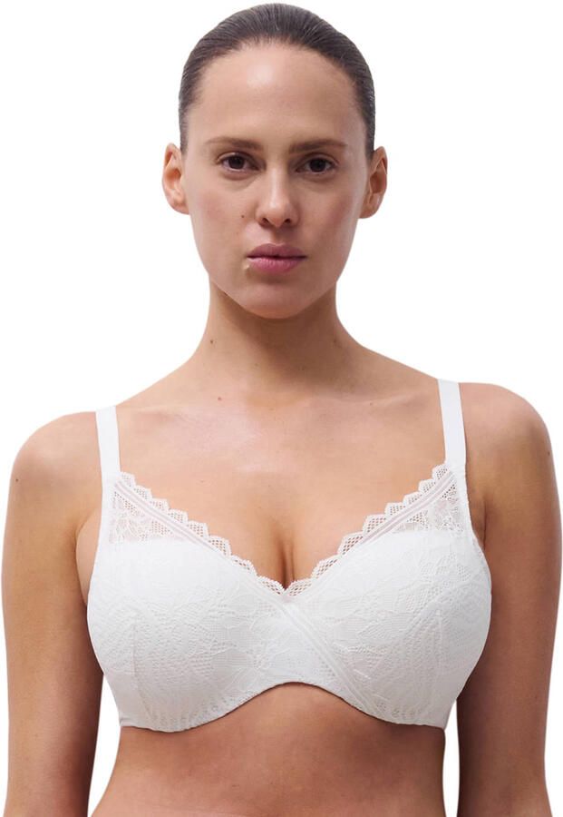 Chantelle EasyFeel voorgevormde beugelbh Floral Touch wit