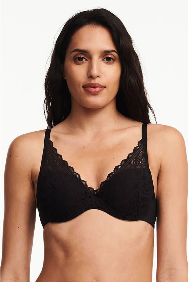 Chantelle EasyFeel voorgevormde beugelbh Floral Touch zwart