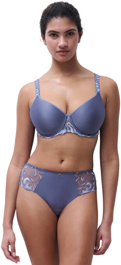 Chantelle Majestic voorgevormde T-shirt-bh blauw