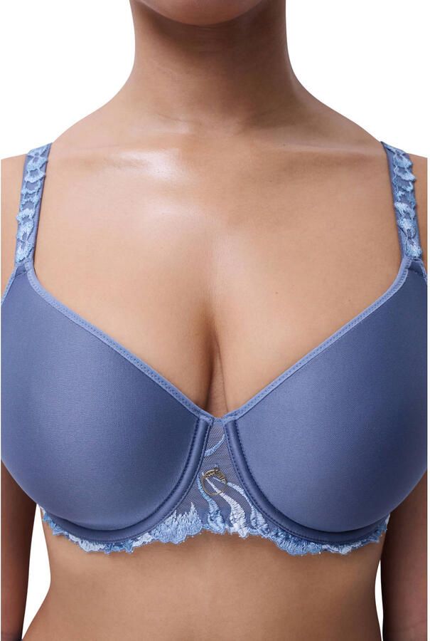Chantelle Majestic voorgevormde T-shirt-bh blauw - Foto 2