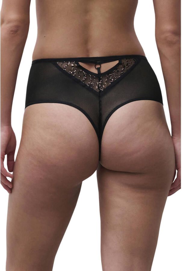 Chantelle Pulp Electra string met zebraprint zwart - Foto 2