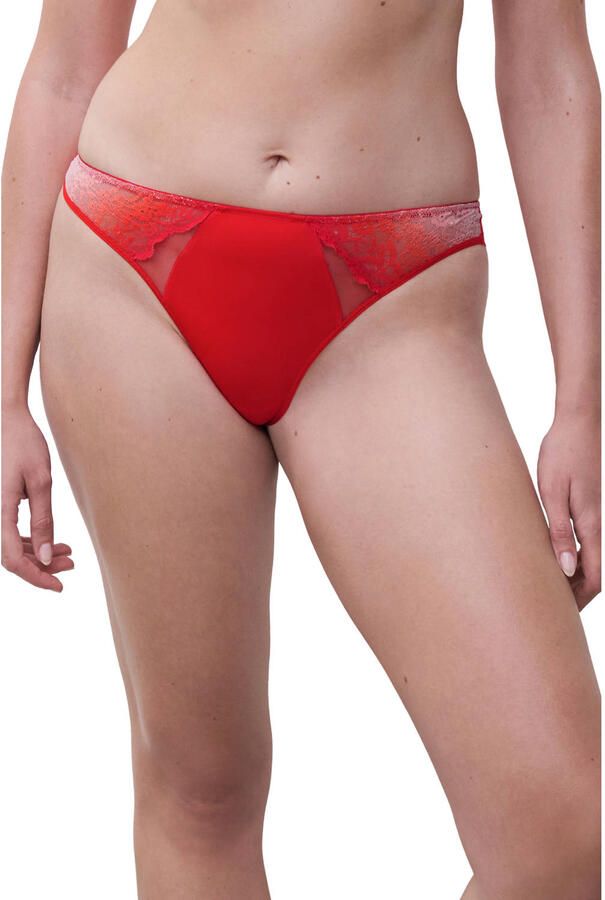 Chantelle Pulp string Crush rood