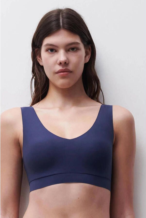 Chantelle seamless voorgevormde bh top Soft Stretch donkerblauw