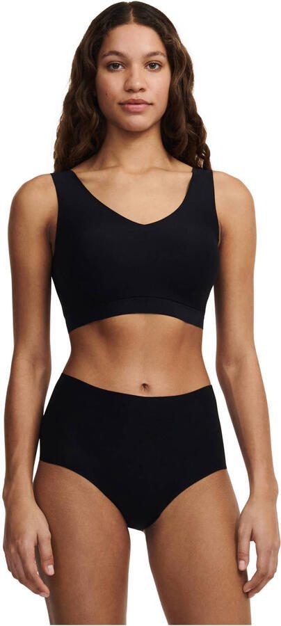 Chantelle seamless voorgevormde bh top Soft Stretch zwart - Foto 3