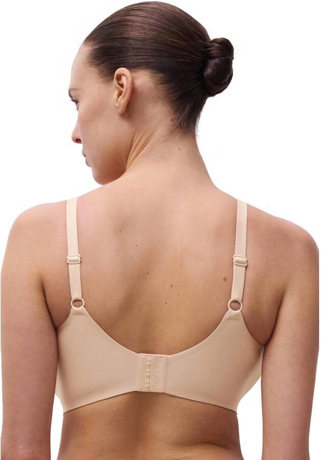 Chantelle seamless voorgevormde bh zonder beugel Soft Stretch Power beige - Foto 2