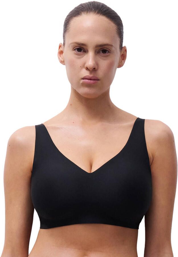 Chantelle seamless voorgevormde bh zonder beugel Soft Stretch Power zwart