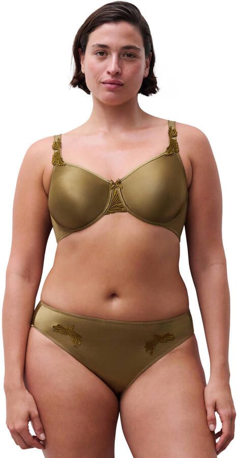 Chantelle slip Hedona mosgroen