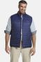 Charles Colby bodywarmer SIR ALEXANDER Plus Size met all over print blauw - Thumbnail 1