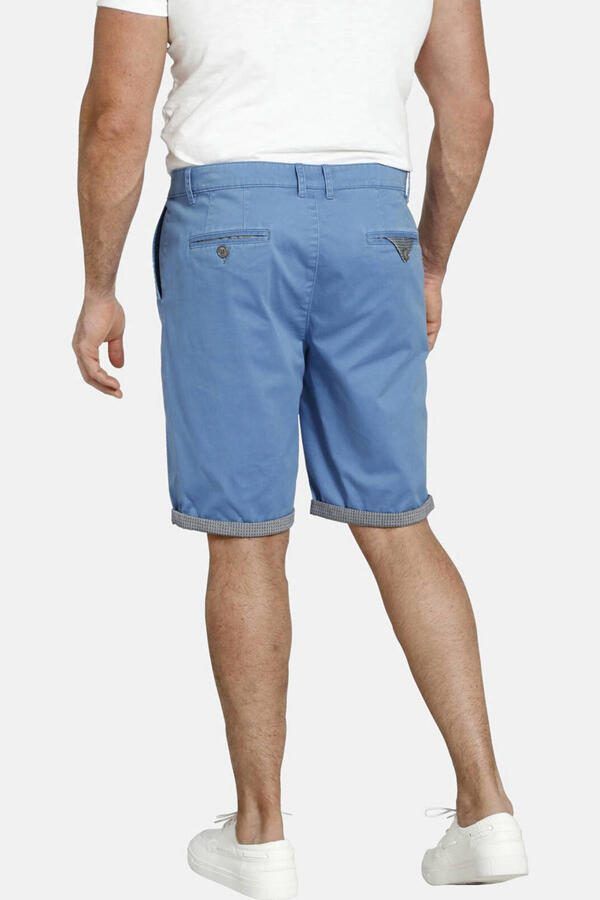 Charles Colby +FIT Collectie loose fit short BARON CIRK Plus Size blauw - Foto 2