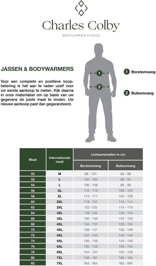 Charles Colby jas EARL VAUGHAN Plus Size met wol en visgraat grijs - Foto 2