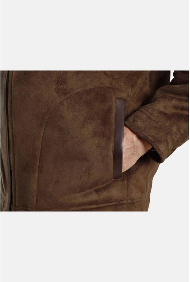 Charles Colby jas SIR SHERWIN Plus Size met logo cognac - Foto 2