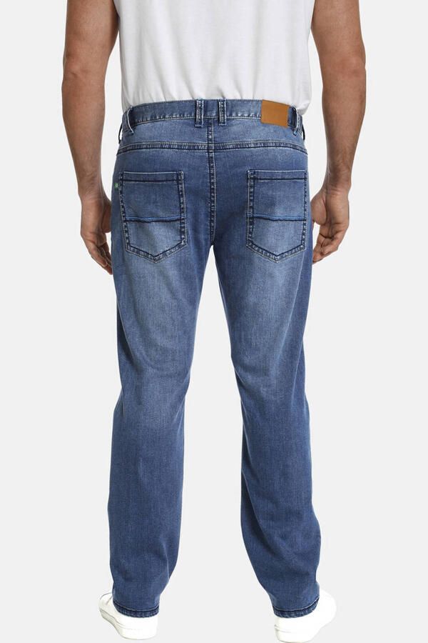 Charles Colby 5 pocketsjeans BARON SAWYER +fit collectie jeans met verlaagde band