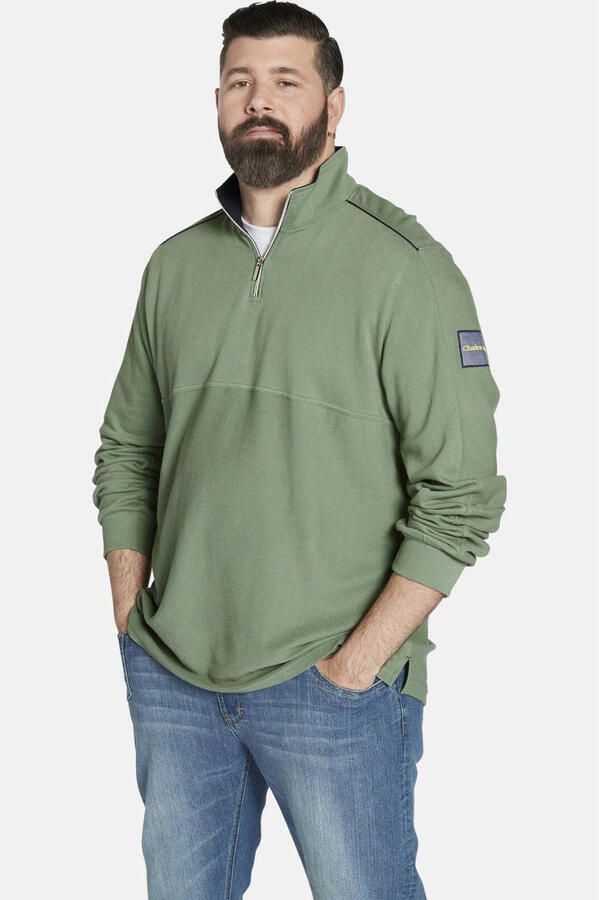 Charles Colby sweater EARL GARVEYS Plus Size groen