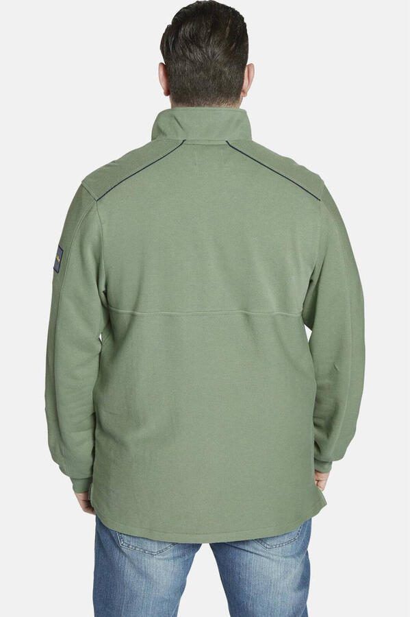 Charles Colby sweater EARL GARVEYS Plus Size groen - Foto 2