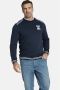 Charles Colby +FIT Collectie sweater EARL BRODIE Plus Size donkerblauw - Thumbnail 1