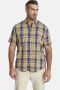 Charles Colby Overhemd met korte mouwen DUKE LOGAN fijn geruit overhemd comfort fit - Thumbnail 1