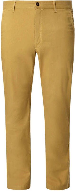 Charles Colby loose fit chino BARON CHANDLER Plus Size geel