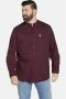 Charles Colby casual overhemd donkerrood - Thumbnail 1