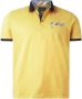 Charles Colby oversized polo EARL BREANDAN Plus Size geel - Thumbnail 1