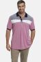 Charles Colby oversized polo EARL DORAN Plus Size roze - Thumbnail 1