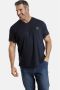 Charles Colby oversized T-shirt EARL EWAN Plus Size donkerblauw - Thumbnail 1